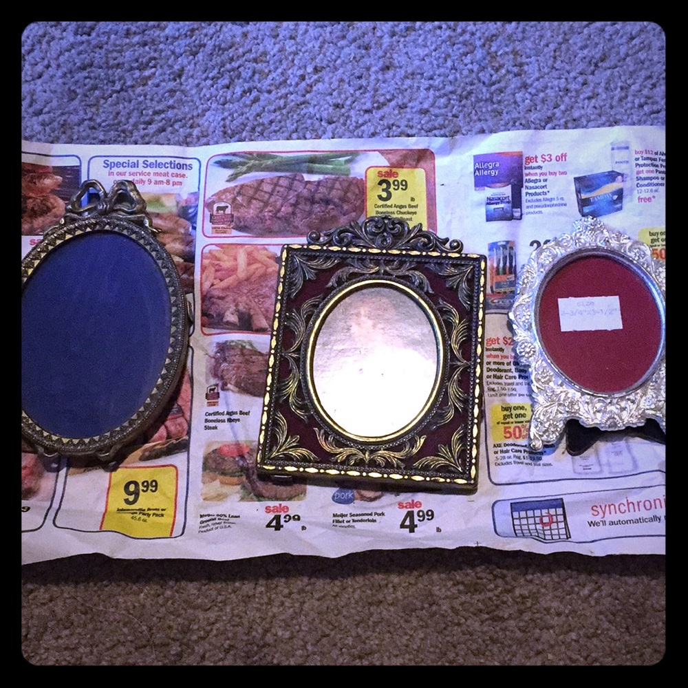 Vintage picture frames